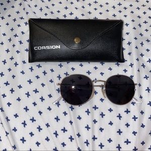 Round metal sunglasses